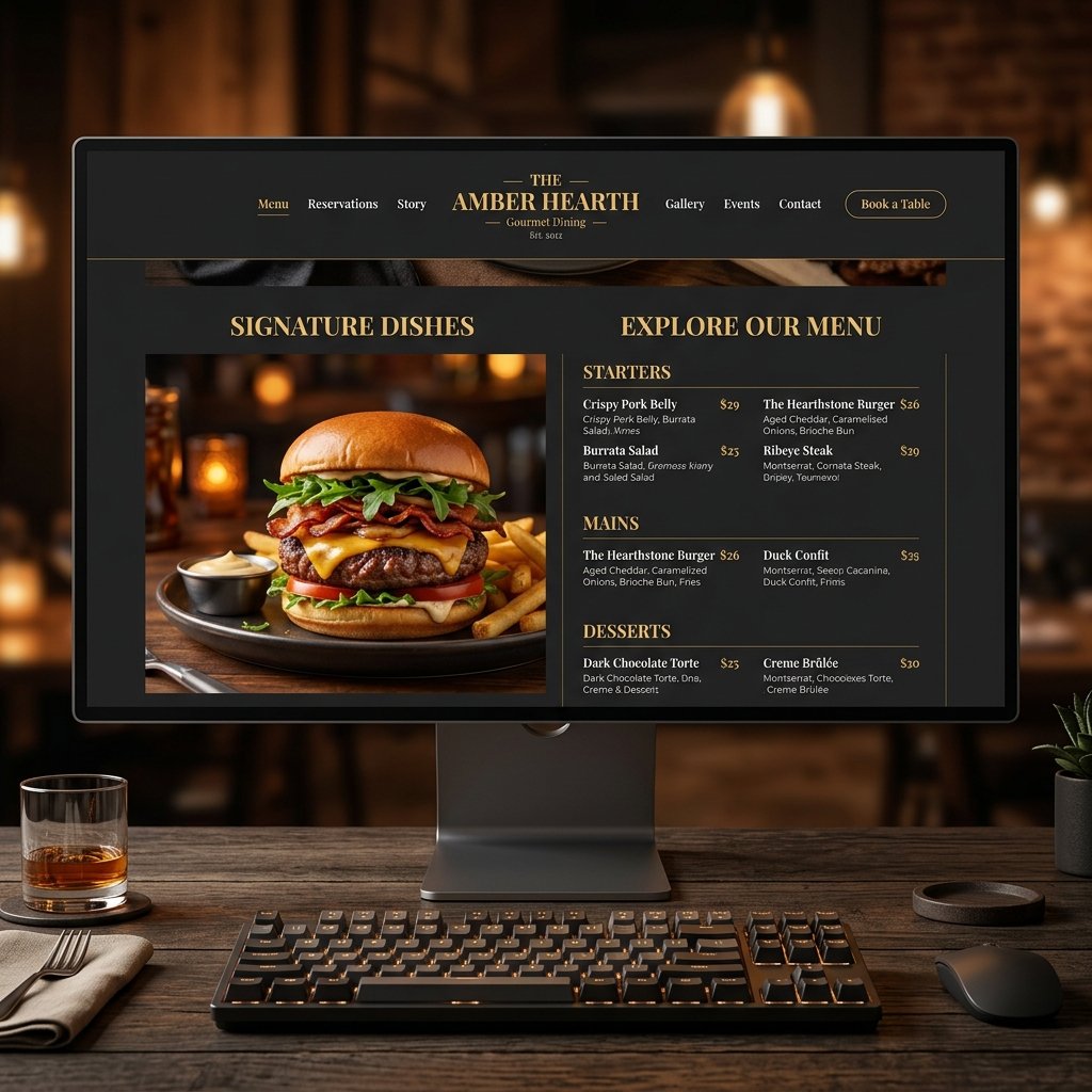 Dudish website mockup